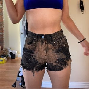 Calvin Klein Acid wash shorts